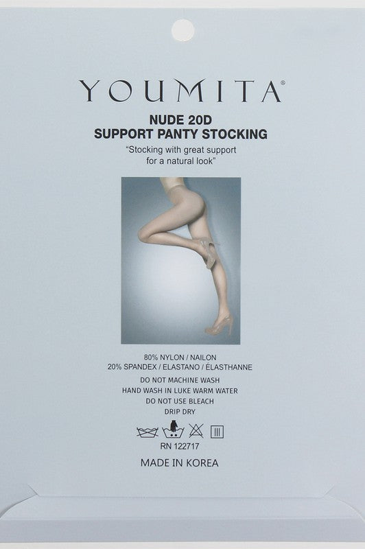 Support Pantyhose Stockings 80% Nylon/20% Spandex