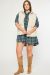 Curvy Crop Puffer Zip Up Vest with Pockets
