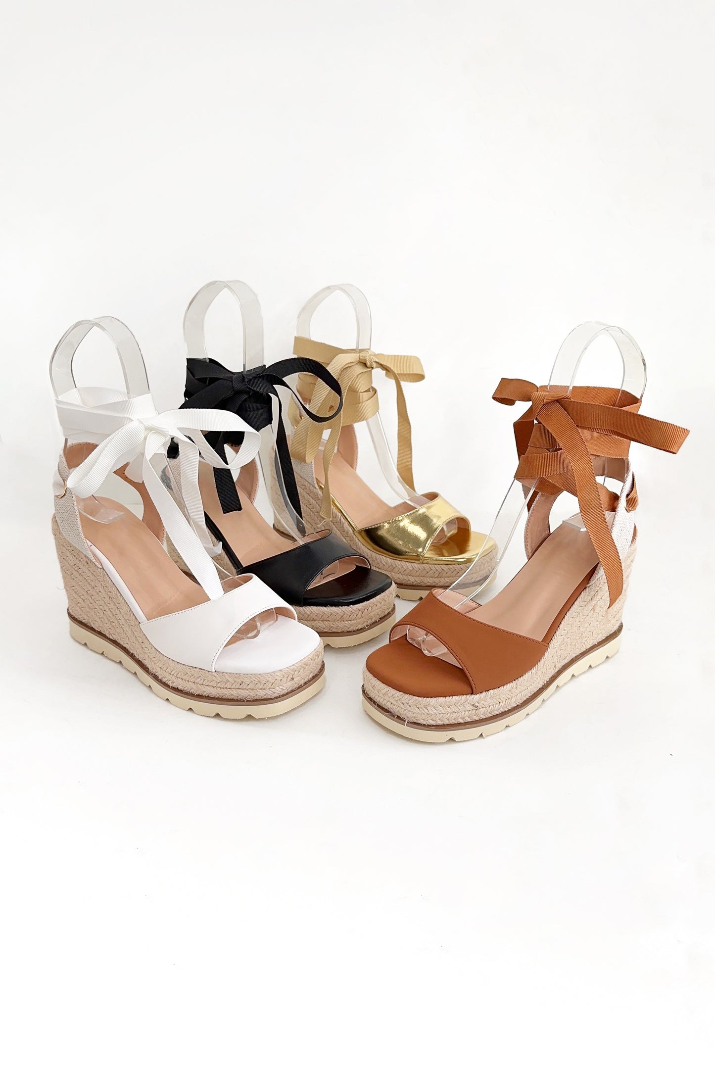 Ankle Lace Up Platform Wedge