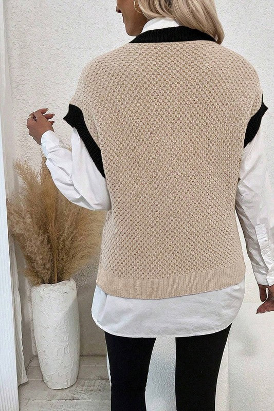 Batwing Sleeve Knit Top