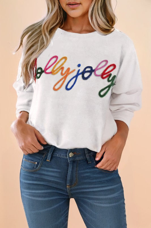 Long Sleeve Relaxed Fit Knit Sweater