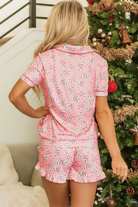 2 Piece Short Pajama Set