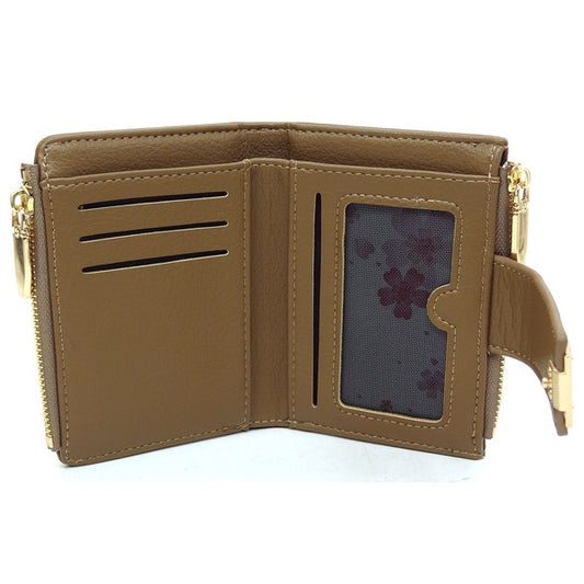 Small Bi-Fold Snap Wallet