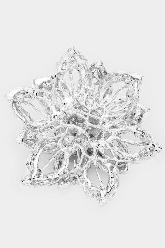 Rhinestone Brooch