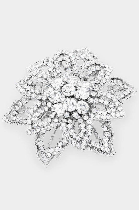 Rhinestone Brooch