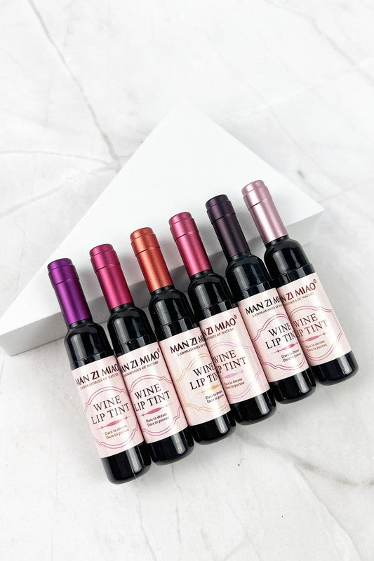 MINI WINE BOTTLE  LONG LASTING WATERPROOF LIP TINT