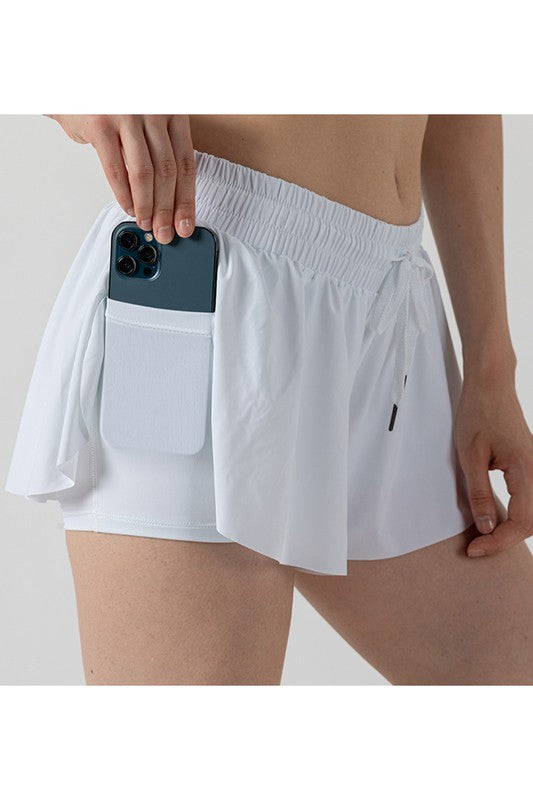 Women's Pocket  Workout Running Yoga Shorts