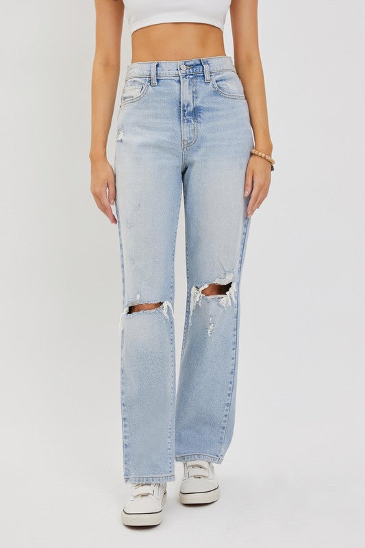 Super High Rise Dad Jeans