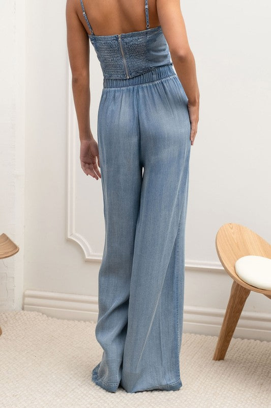 High Waist Wide Leg Pants