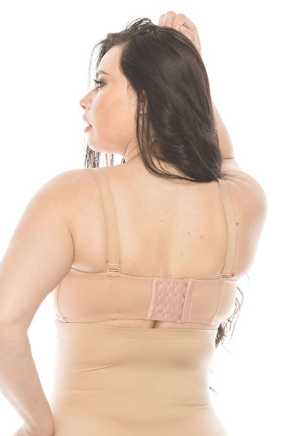 Detatchable Strap DD Demi Bra with Core Support