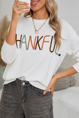 Long Sleeve Graphic Sweater