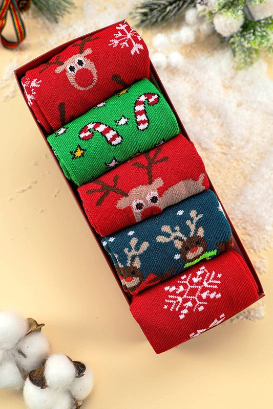 Stay Festive with These Super Cute Christmas Sock Set