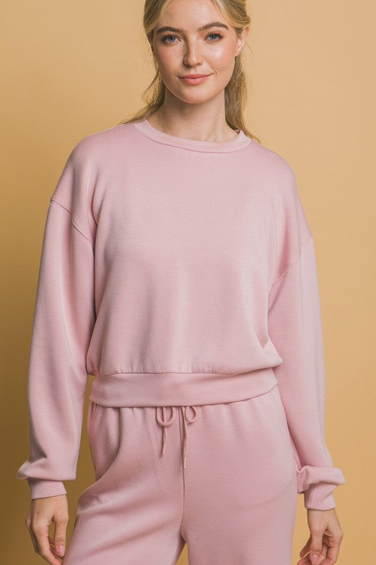 Long Sleeve Crewneck Butter Soft Sweatshirt