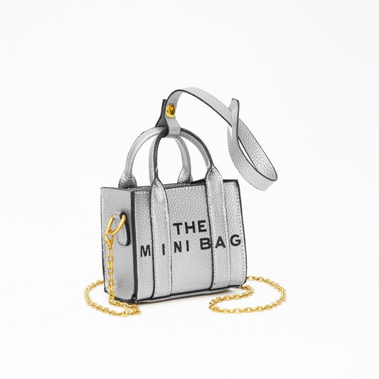 The Mini Tote Bag Crossbody With Detachable Chain Strap
