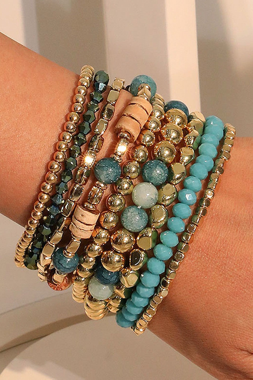 Crystal Bead Multi Later Set