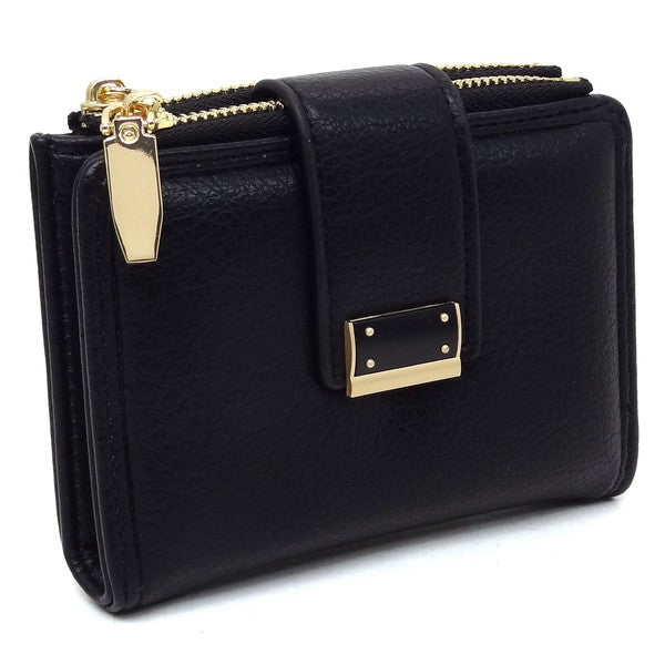 Small Bi-Fold Snap Wallet