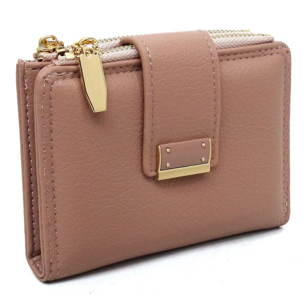 Small Bi-Fold Snap Wallet