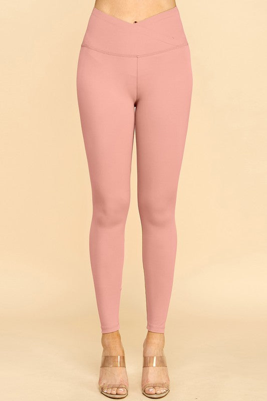 V Waist Yoga Leggings with Butt Lifter