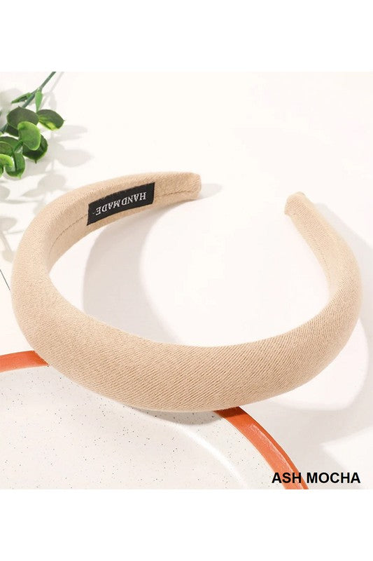 Simply Solid Padded Headband