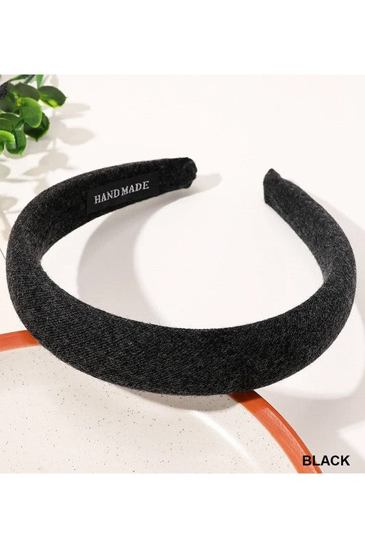 Simply Solid Padded Headband