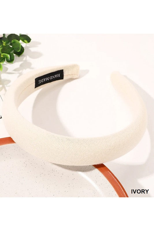 Simply Solid Padded Headband