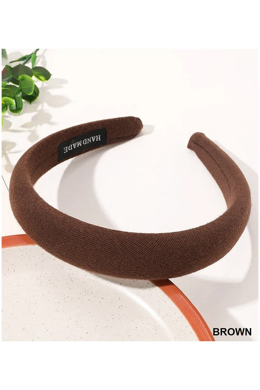 Simply Solid Padded Headband