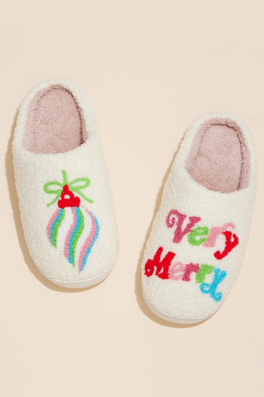 Patterned Soft Home Slippers