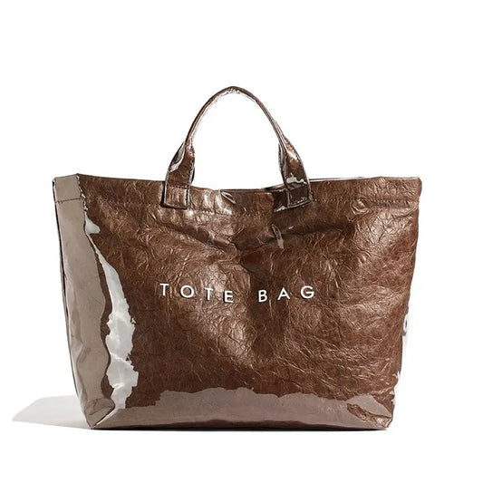 Clear Plastic Tote THE BAG Handbag