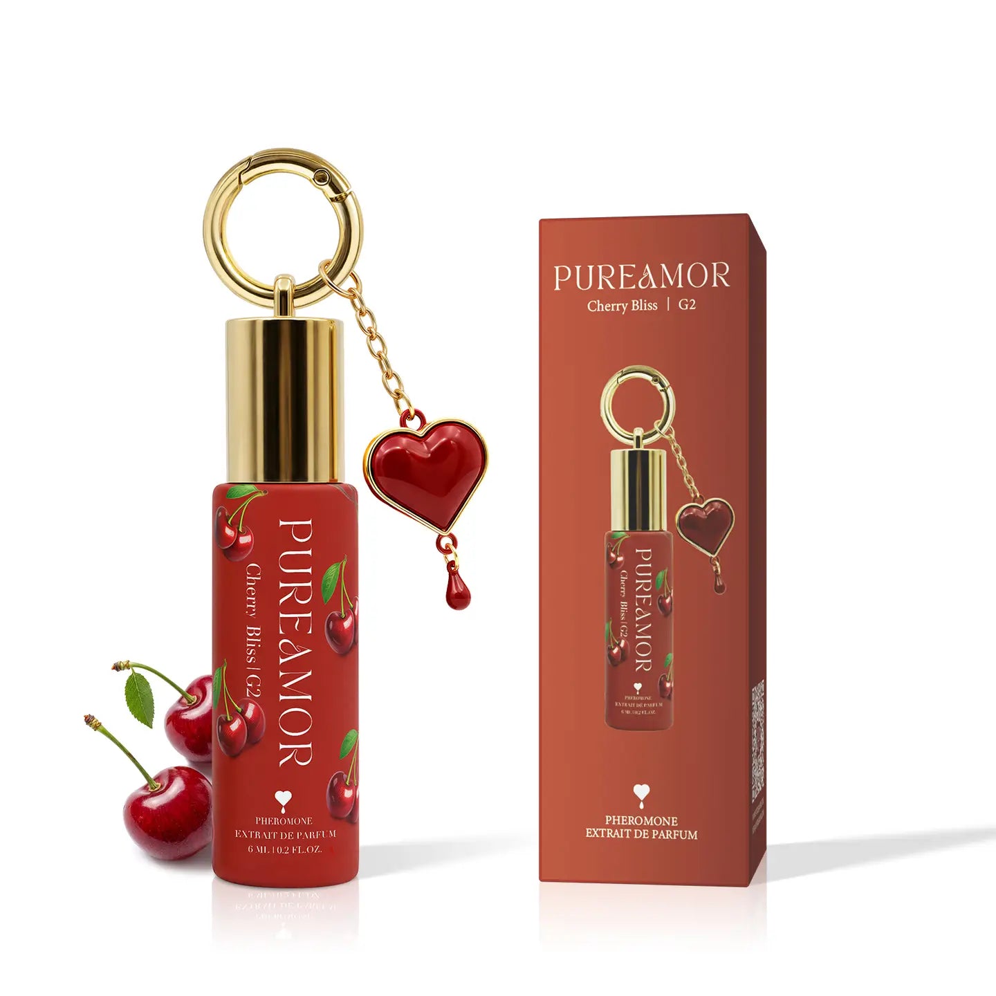 Pheromone Perfume Oil Keychain