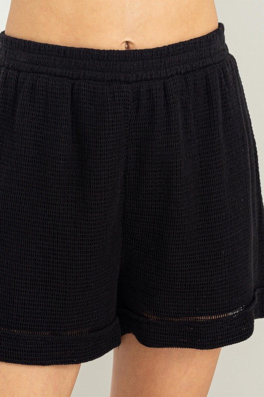 High Elastic Waist Shorts