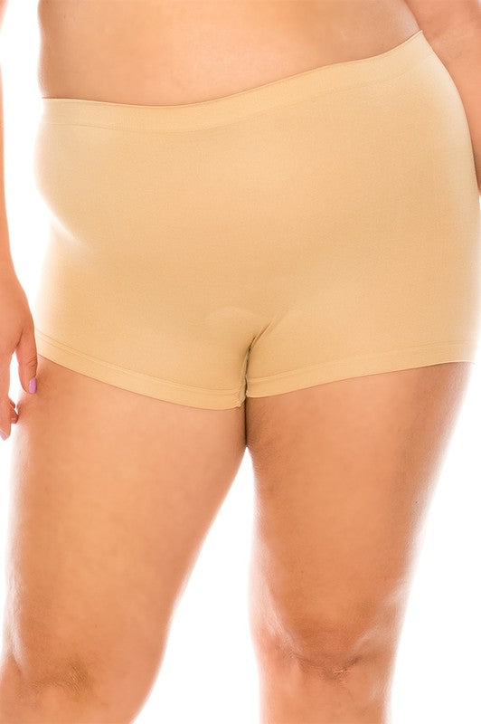 Curvy Seamless Full Boyshort Shapewear